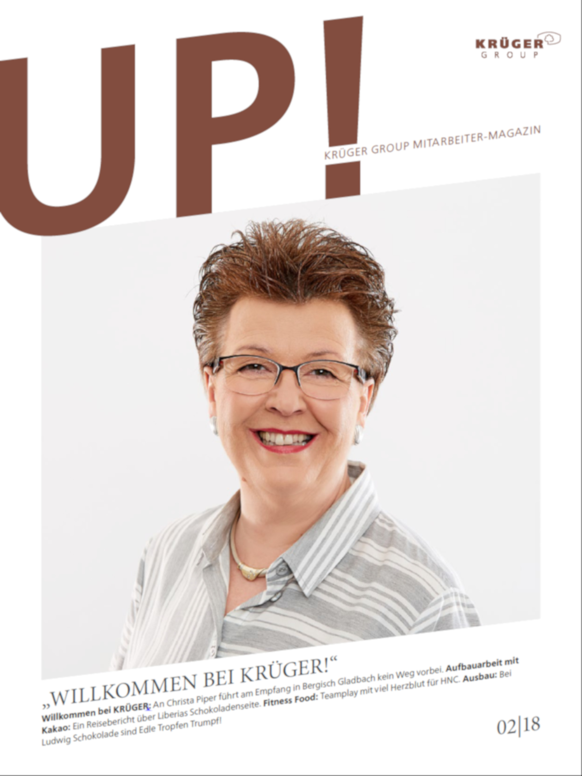Buchcover: Krüger Group (Hrsg.) UP! Mitarbeiter-Magazin